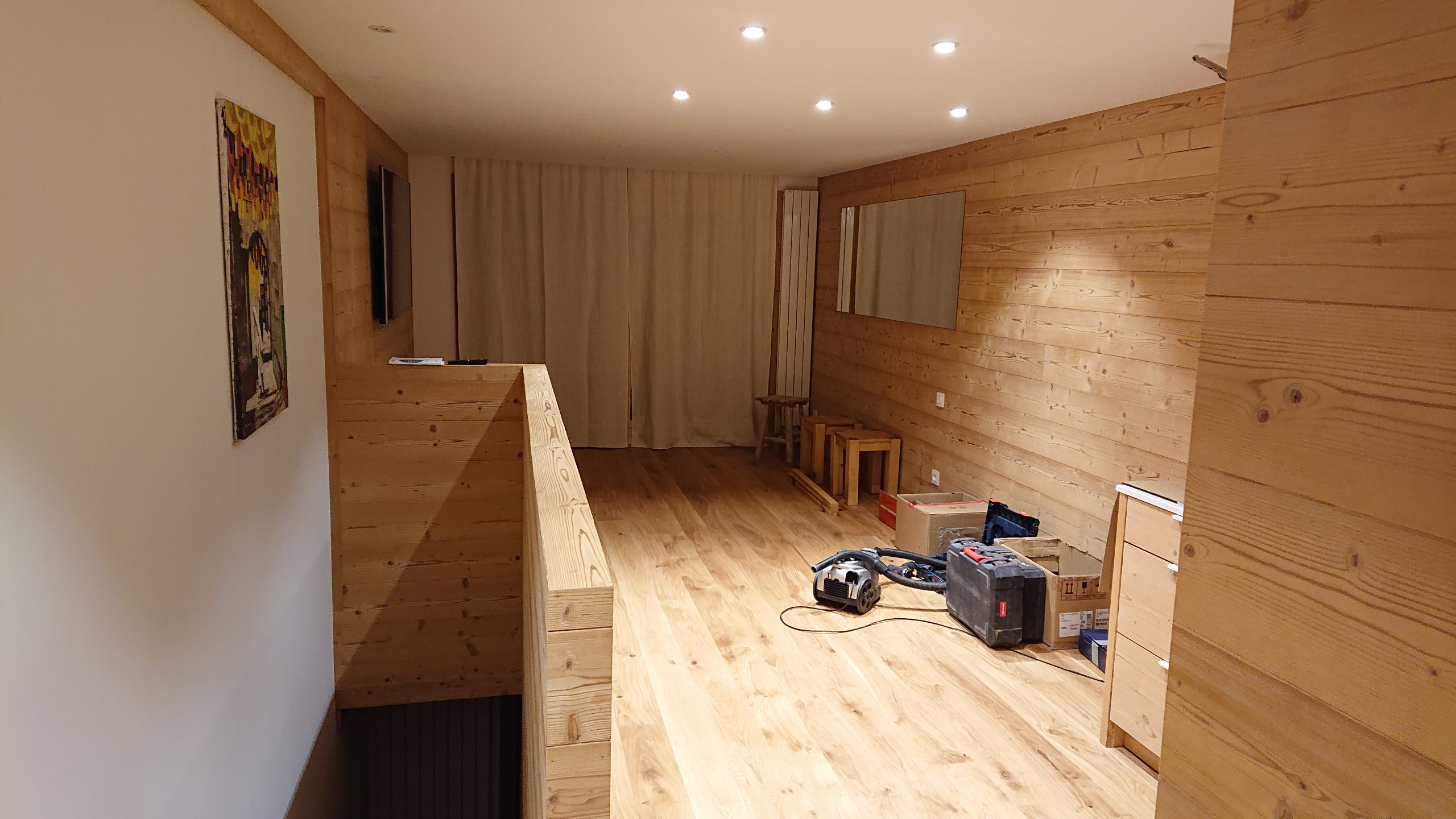Travaux intérieurs